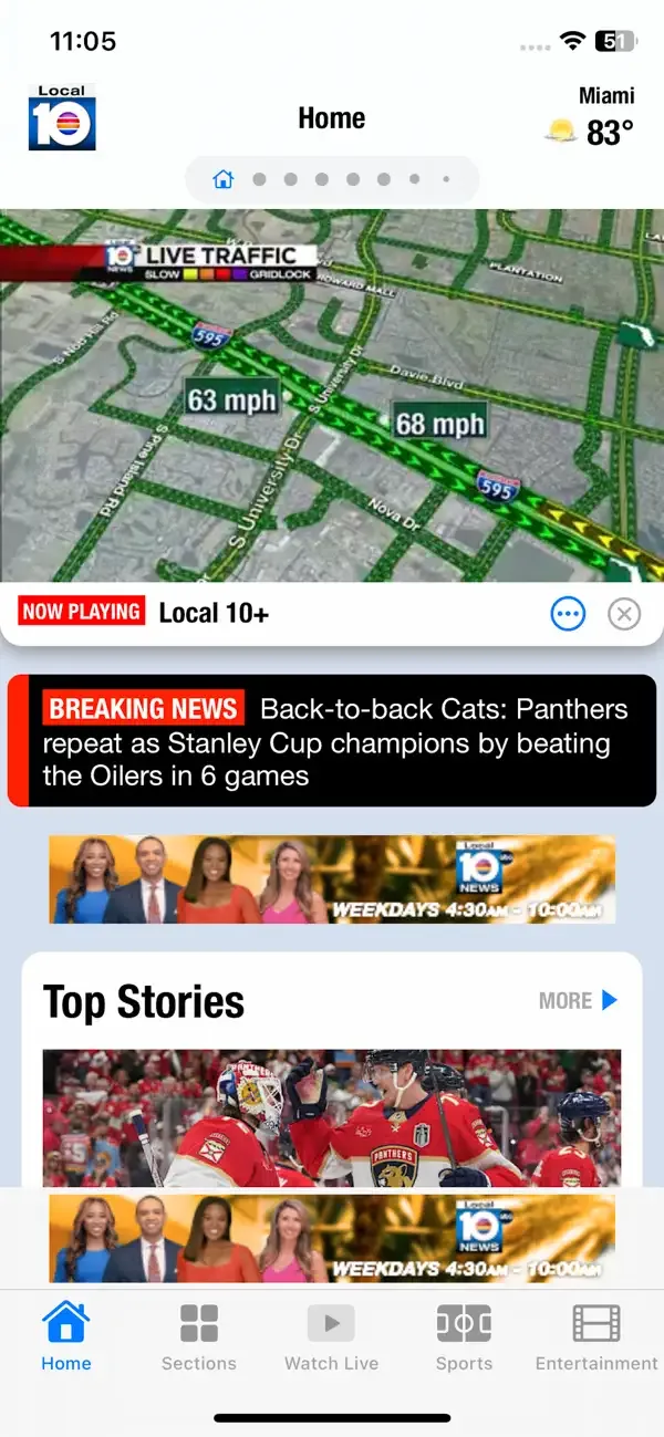 Local 10 - WPLG Miami screenshot 1