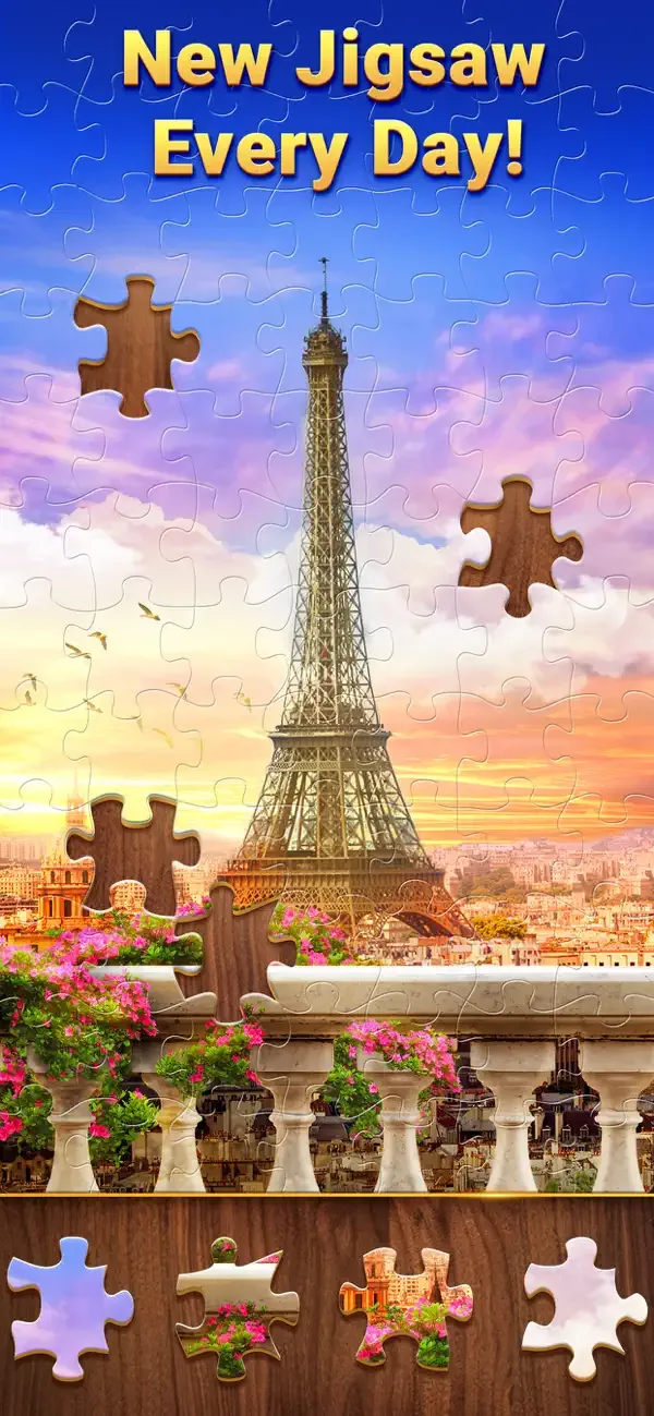 Magic Jigsaw Puzzles－Games HD screenshot 2