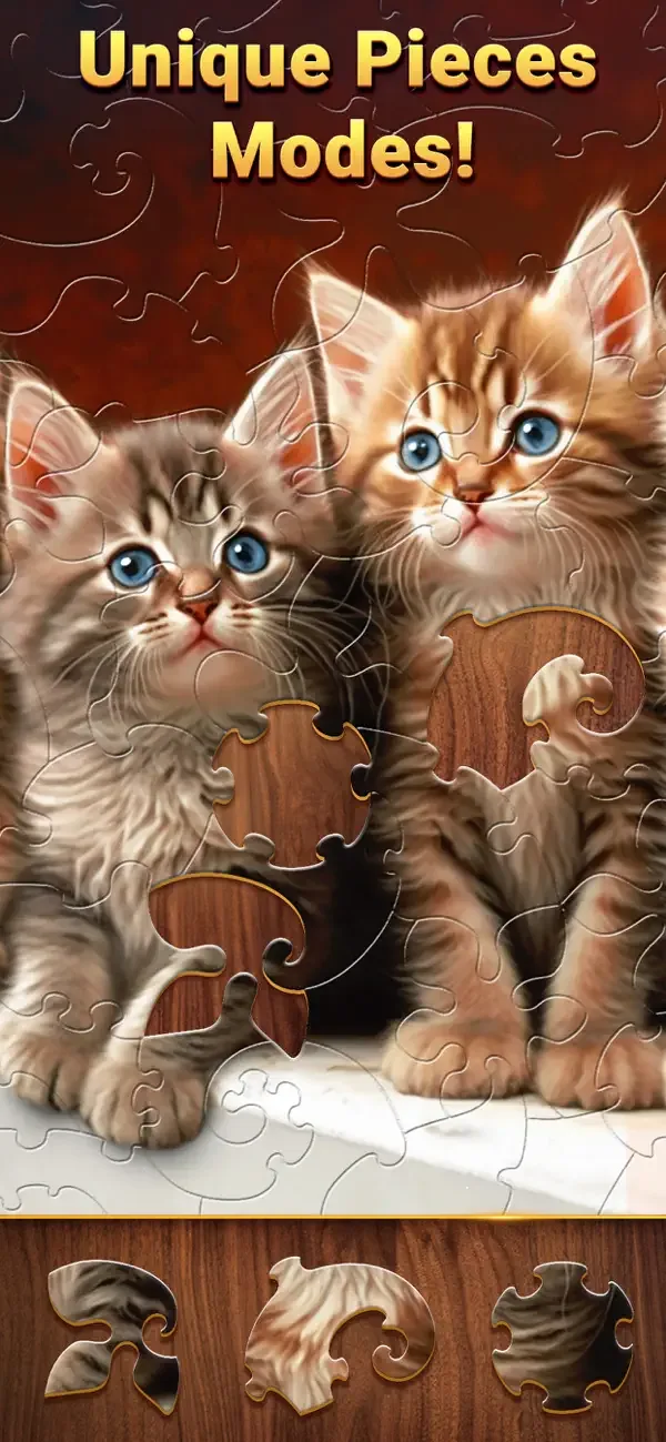 Magic Jigsaw Puzzles－Games HD screenshot 4