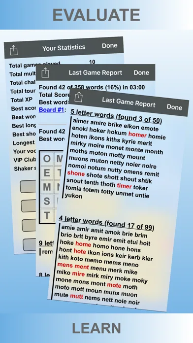 Word Shaker HD Lite screenshot 4