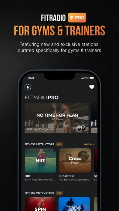 Fit Radio: Train Inspired screenshot 3