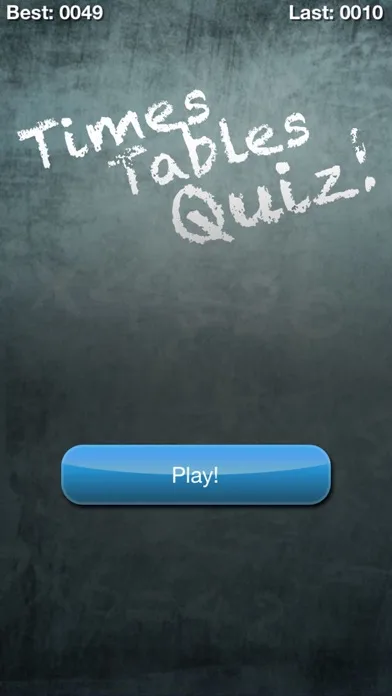 Times Tables Quiz! screenshot 2