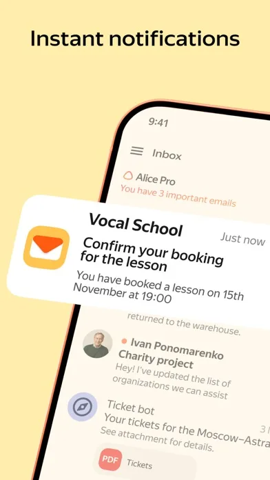 Yandex Mail: Email & Cloud screenshot 4