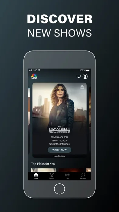 The NBC App – Stream TV Shows screenshot 2