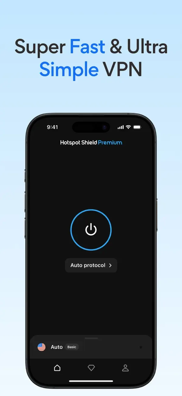 VPN Hotspot Shield: Secure VPN screenshot 1