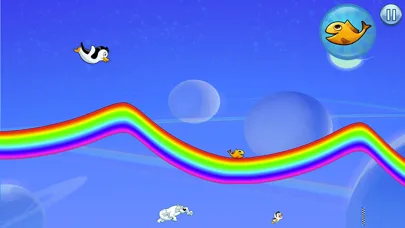 Racing Penguin: Slide and Fly! screenshot 3