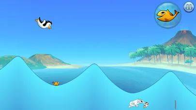 Racing Penguin: Slide and Fly! screenshot 4