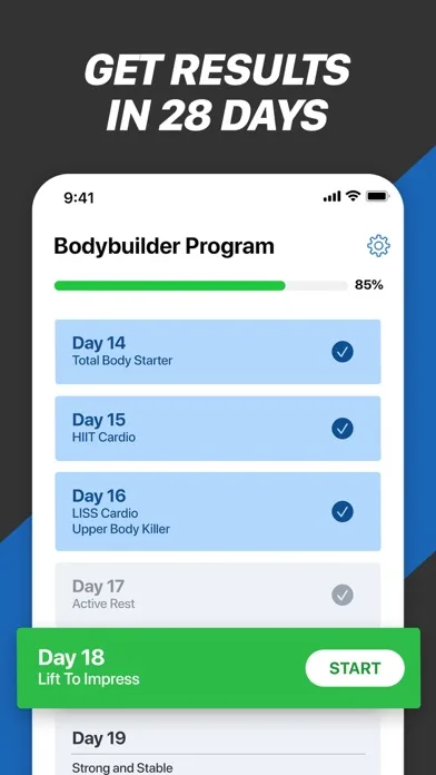 Fitness Buddy+ Workout Trainer screenshot 1