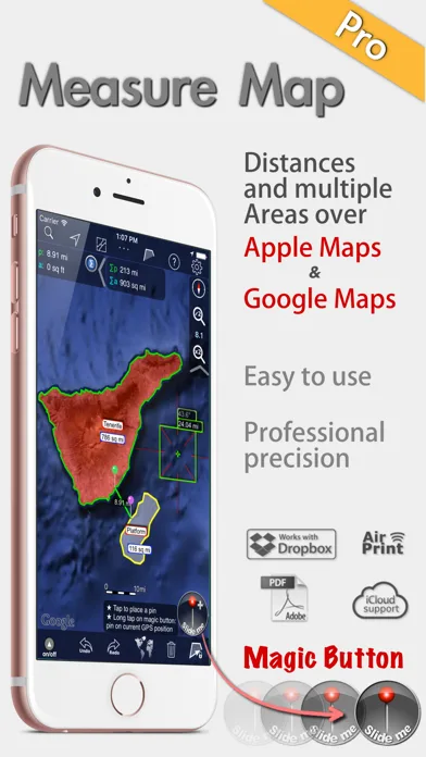 Measure Map Pro screenshot 1