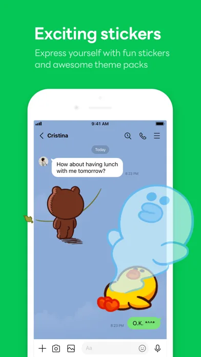 LINE screenshot 2