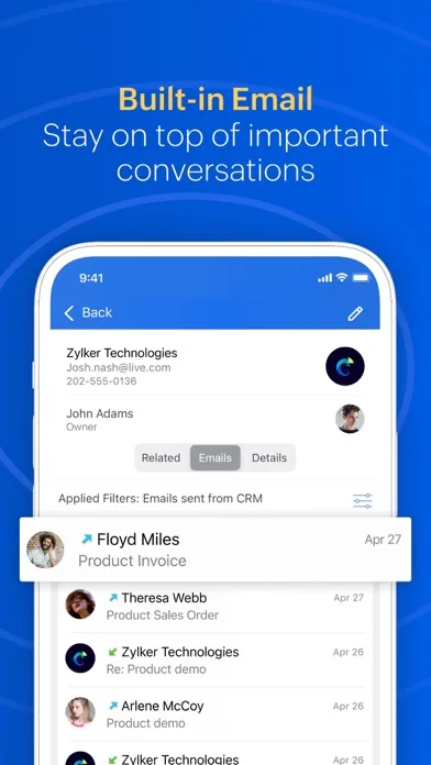 Zoho CRM - Sales & Marketing screenshot 5
