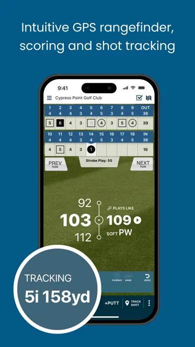 Golf Pad GPS Range Finder screenshot 2