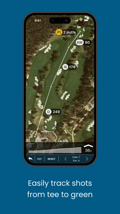 Golf Pad GPS Range Finder screenshot 5