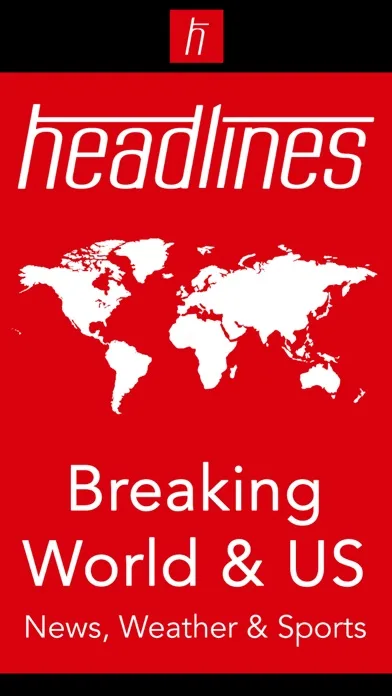Headlines: Live Breaking News screenshot 1