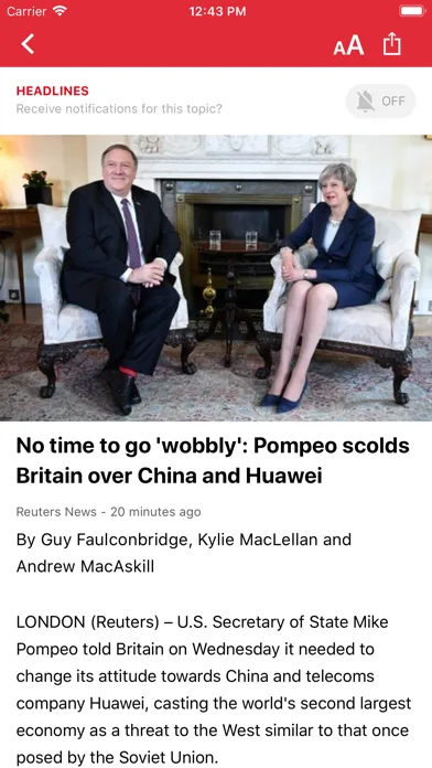 Headlines: Live Breaking News screenshot 4