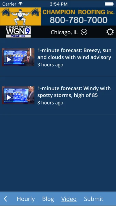 WGN-TV Chicago Weather screenshot 4