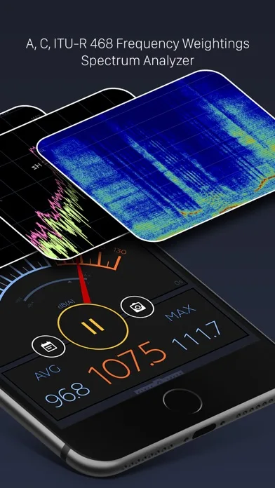 Decibel X:dB Sound Level Meter screenshot 2