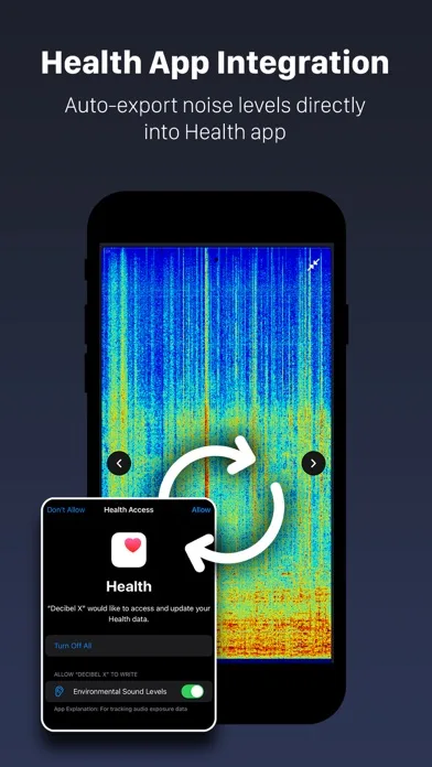 Decibel X:dB Sound Level Meter screenshot 5