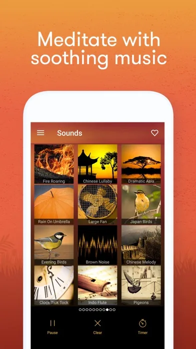 Meditation & Relax Music Pro screenshot 1