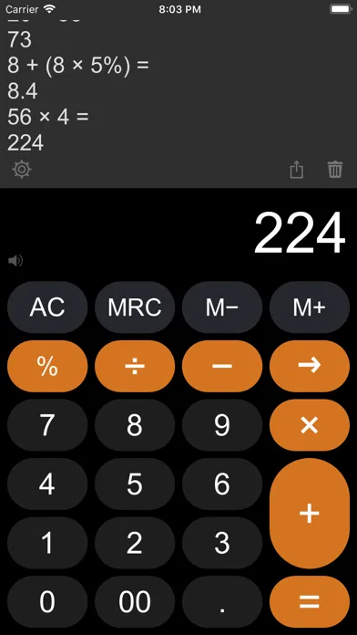 Calculator Easy HD screenshot 1