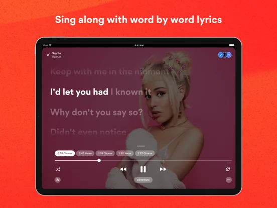 Musixmatch Dynamic Lyrics screenshot 1