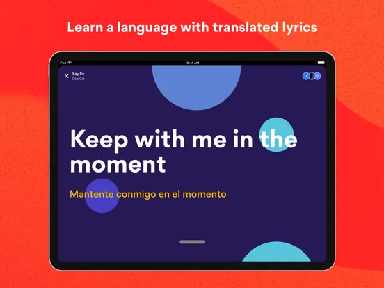 Musixmatch Dynamic Lyrics screenshot 2