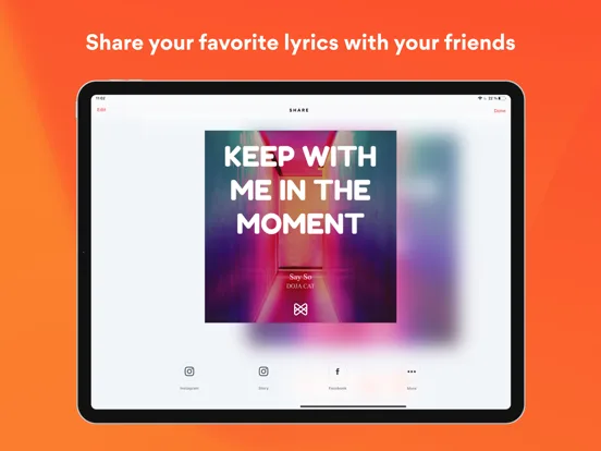 Musixmatch Dynamic Lyrics screenshot 5