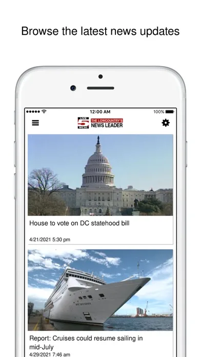 WCSC Live 5 News screenshot 2