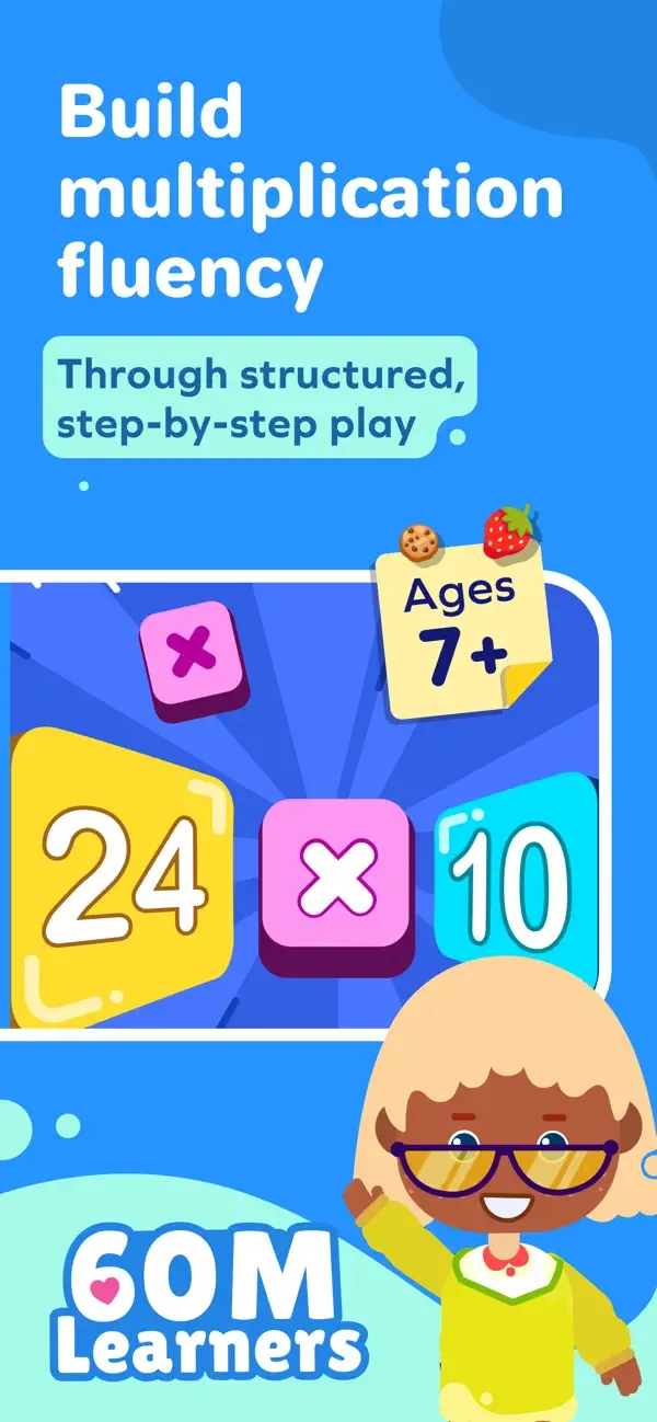 Splash Mini: Multiplication screenshot 1