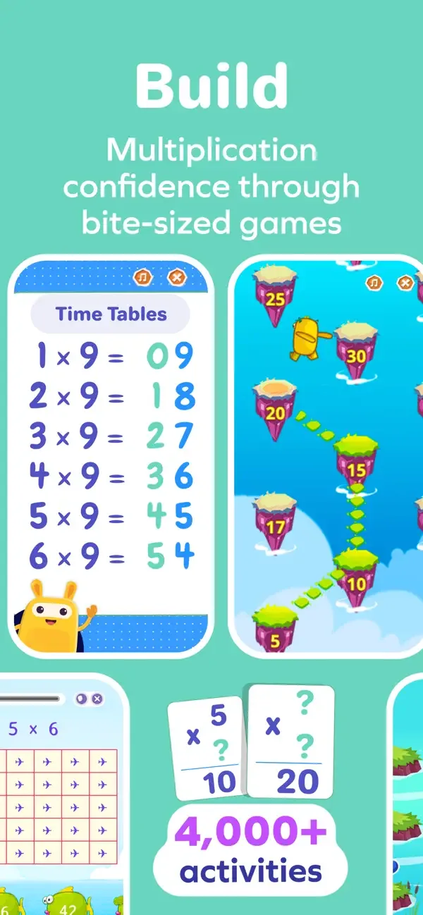 Splash Mini: Multiplication screenshot 3