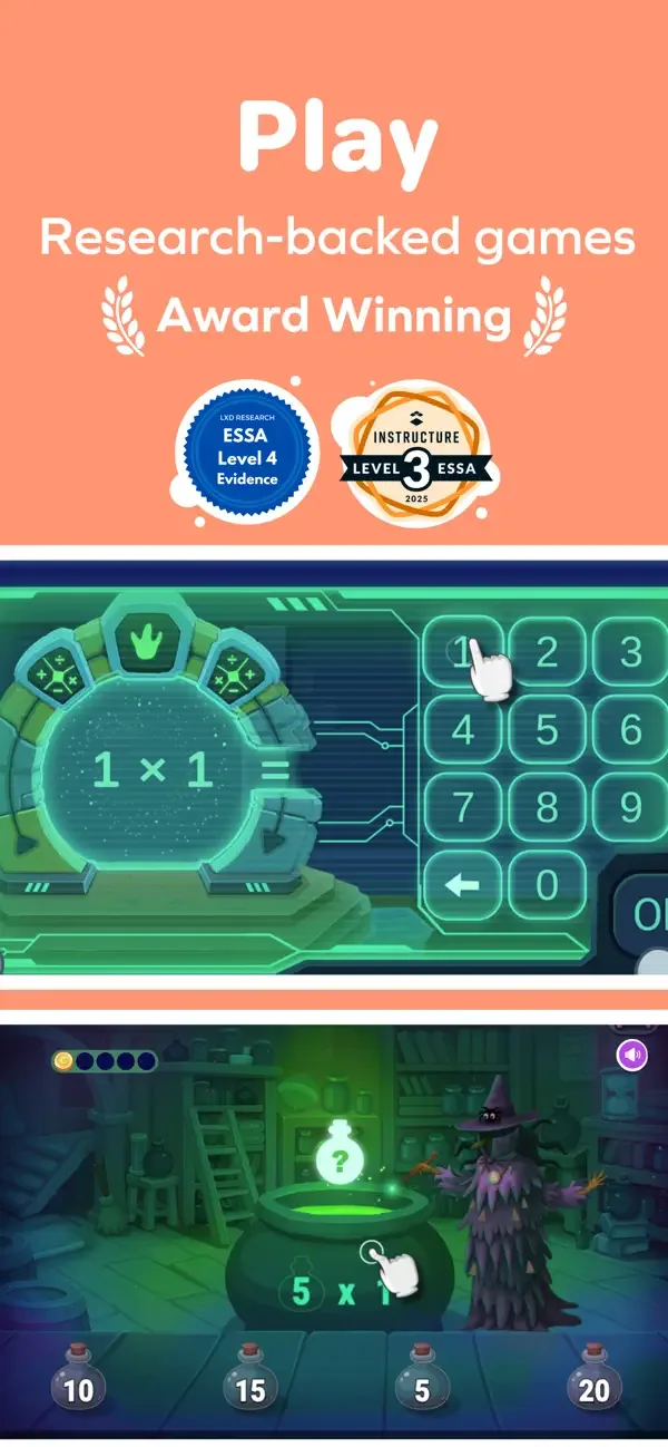 Splash Mini: Multiplication screenshot 5