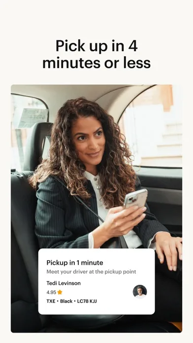 Gett: Book black taxis screenshot 2