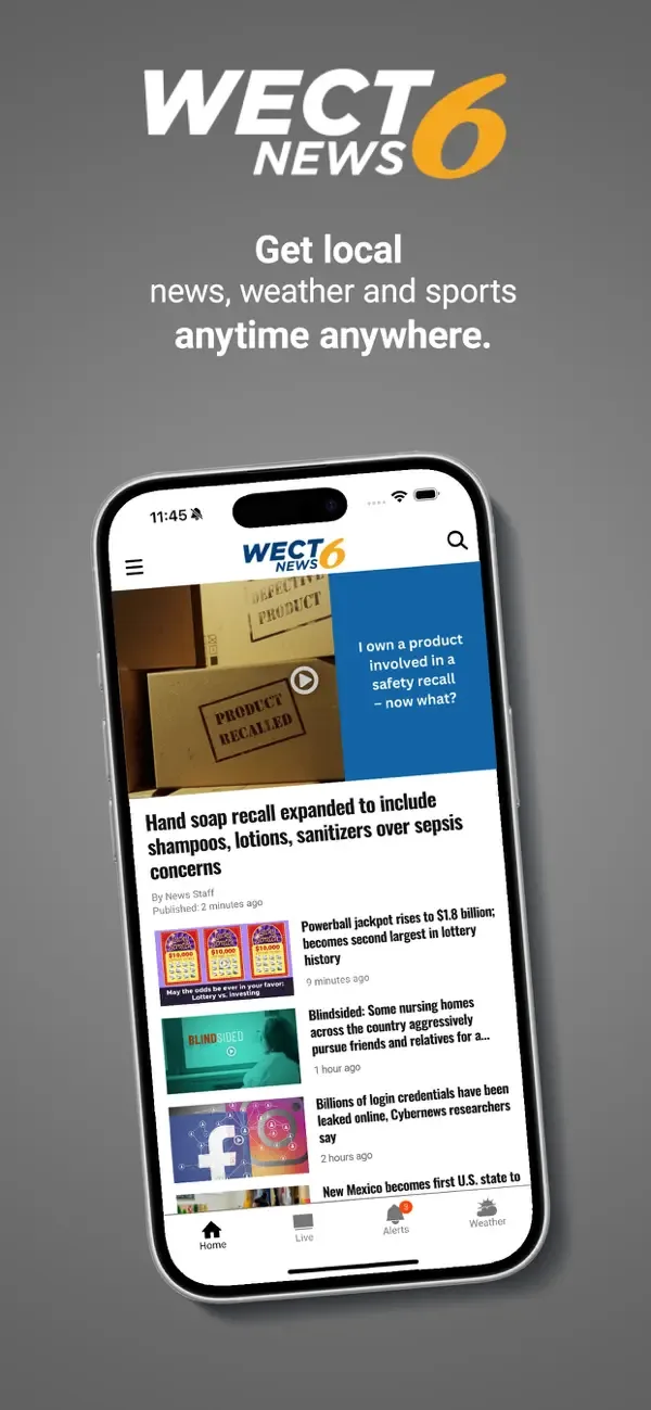 WECT 6 Where News Comes First screenshot 1