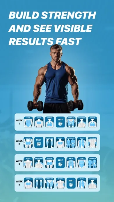 JEFIT Workout Plan Gym Tracker screenshot 1