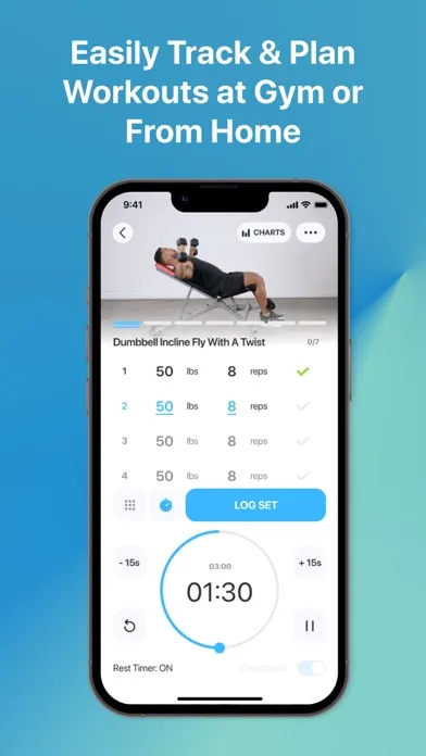 JEFIT Workout Plan Gym Tracker screenshot 2