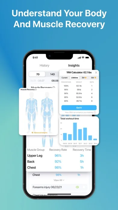 JEFIT Workout Plan Gym Tracker screenshot 3