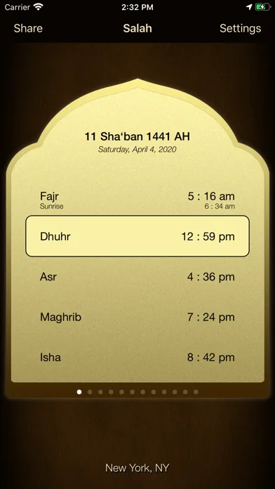 iSalam: Salah Times screenshot 1