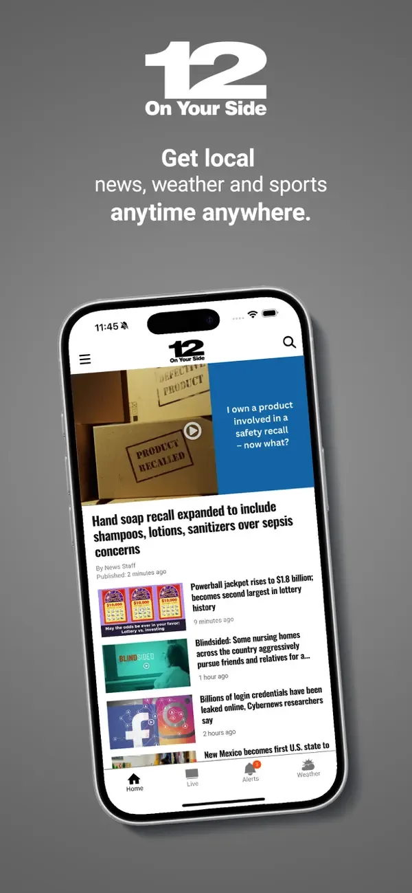 12OnYourSide screenshot 1