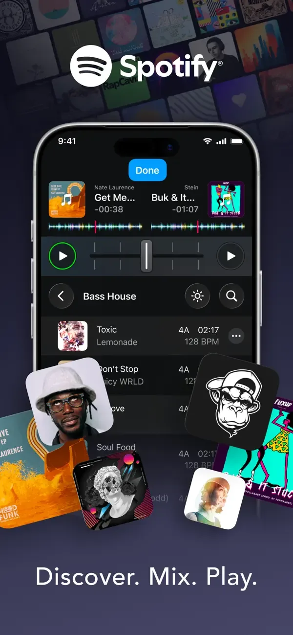 djay - DJ App & AI Mixer screenshot 2