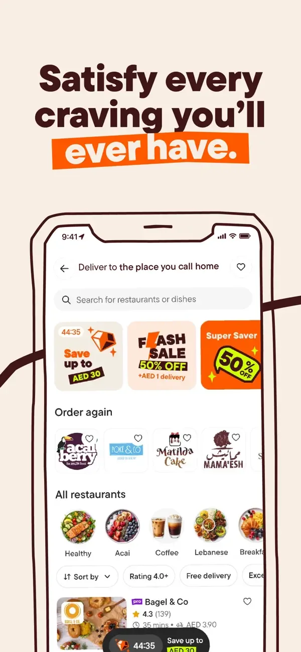 talabat: Food, grocery & more screenshot 2