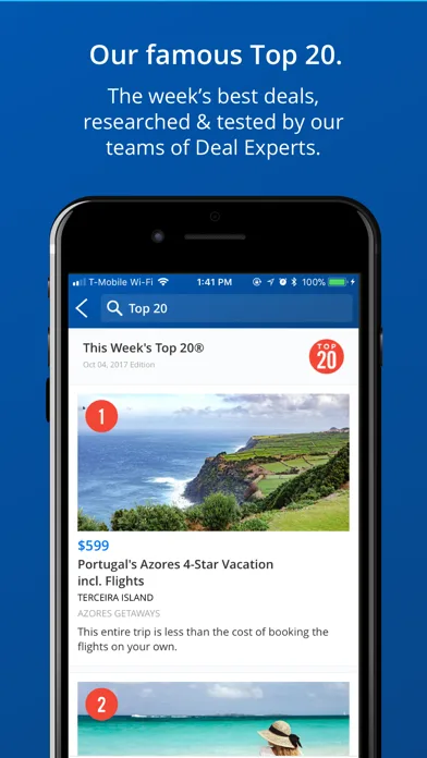 Travelzoo Hotel & Travel Deals screenshot 1