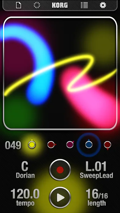 KORG iKaossilator screenshot 1
