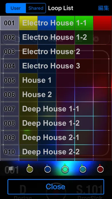 KORG iKaossilator screenshot 2
