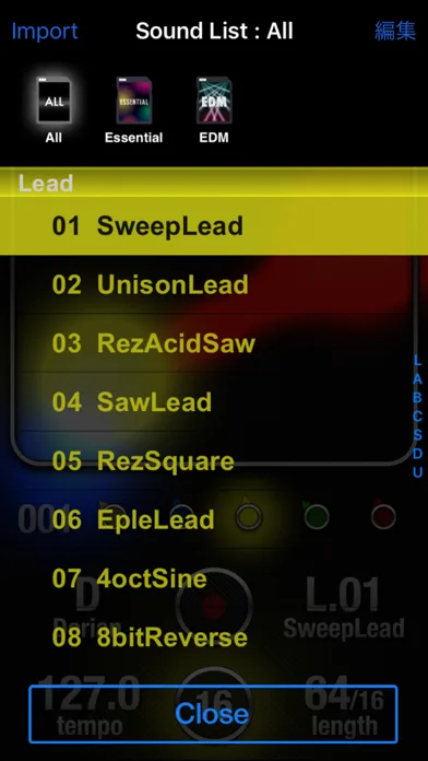 KORG iKaossilator screenshot 5