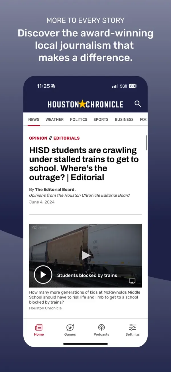 Houston Chronicle screenshot 4