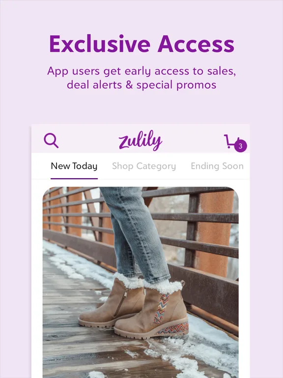 Zulily screenshot 3