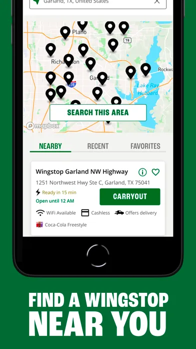 Wingstop screenshot 2