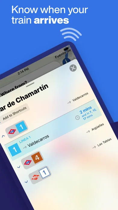 Madrid Metro - Map and Routes screenshot 4
