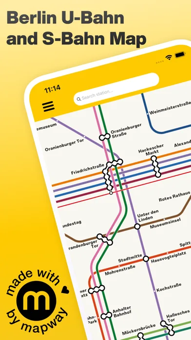 Berlin Subway: S & U-Bahn map screenshot 1