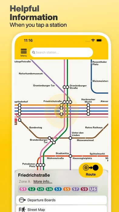 Berlin Subway: S & U-Bahn map screenshot 4